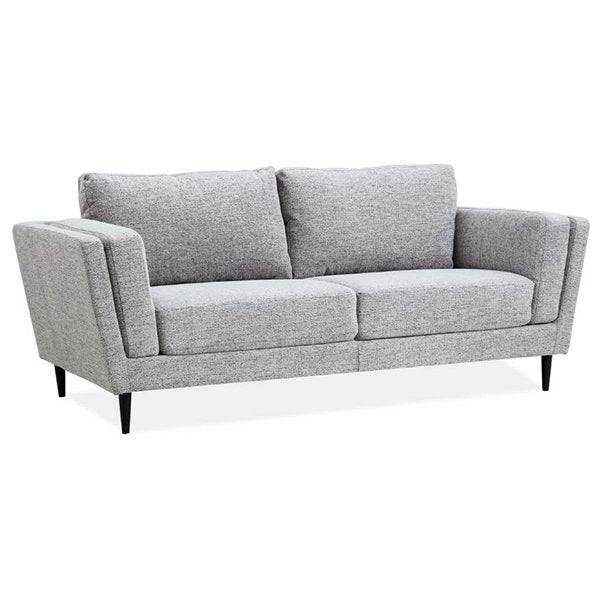 Bristol 3 Seater Fabric Sofa - Pepper