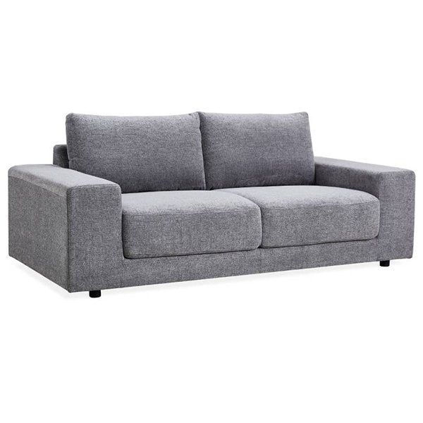 Brixton 3 Seater Fabric Sofa - Fog