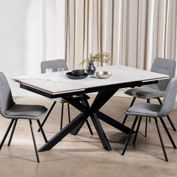 Broadmeadow Ceramic Extension Dining Table