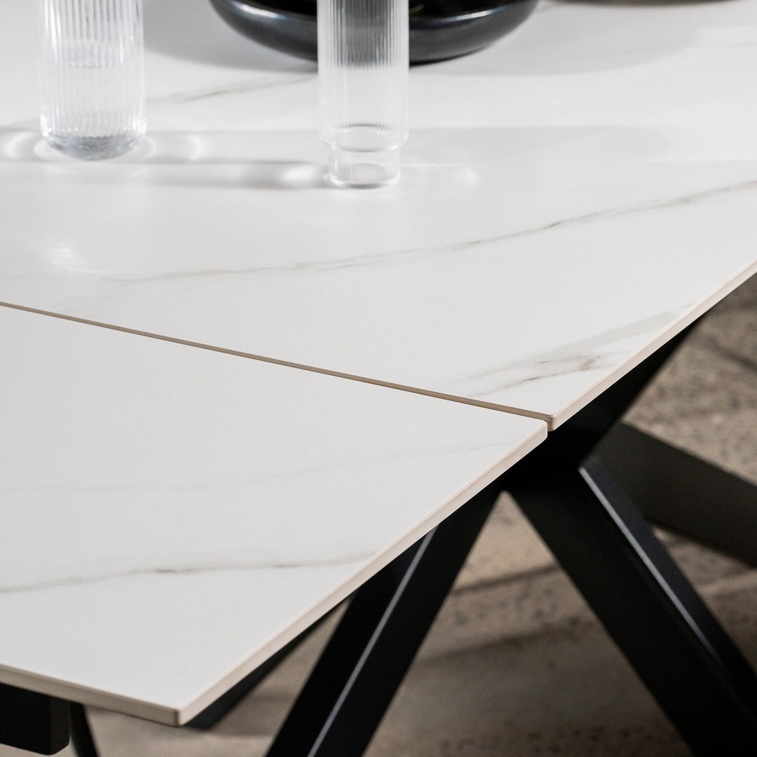 Broadmeadow Ceramic Extension Dining Table