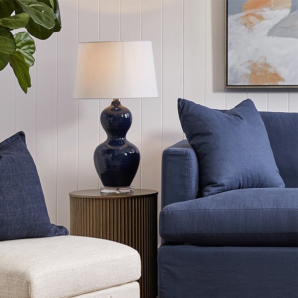 Bronte Table Lamp - Blue