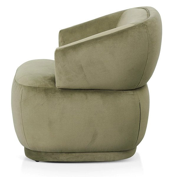 Brooke Fabric Armchair - Elegant Sage