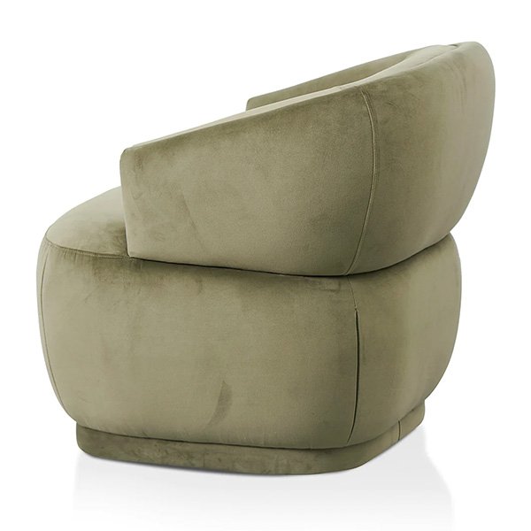 Brooke Fabric Armchair - Elegant Sage