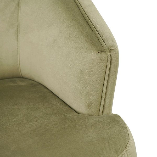 Brooke Fabric Armchair - Elegant Sage