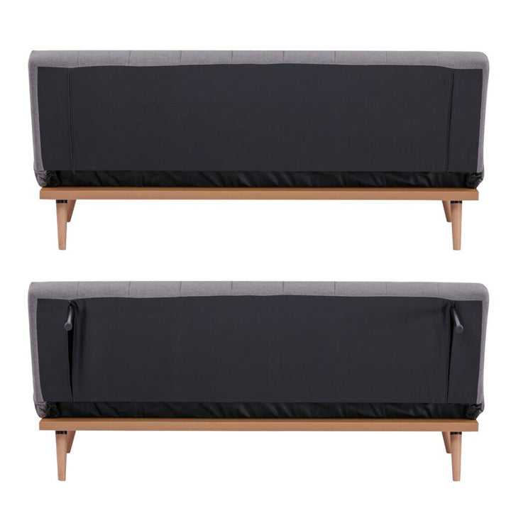 Brosa Siesta Dark Grey 3 Seater Sofa Bed