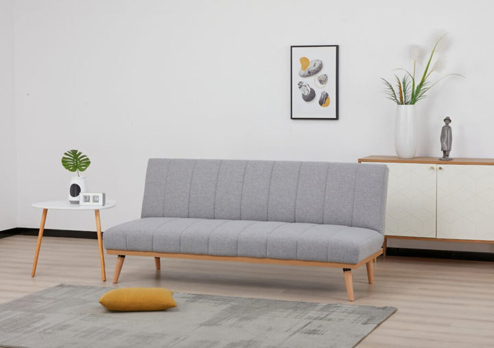 Brosa Siesta Light Grey 3 Seater Sofa Bed