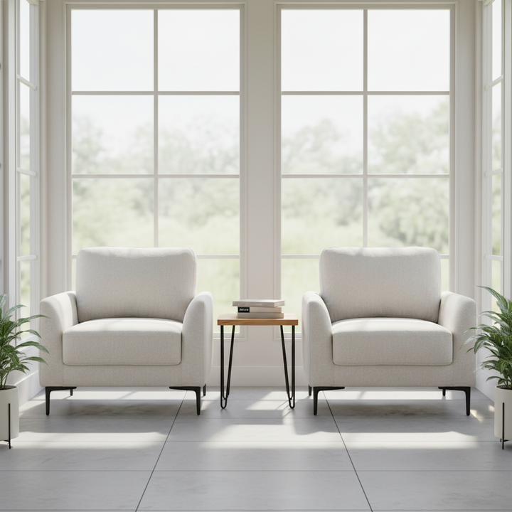 Bryn Upholstered Armchair - Beige