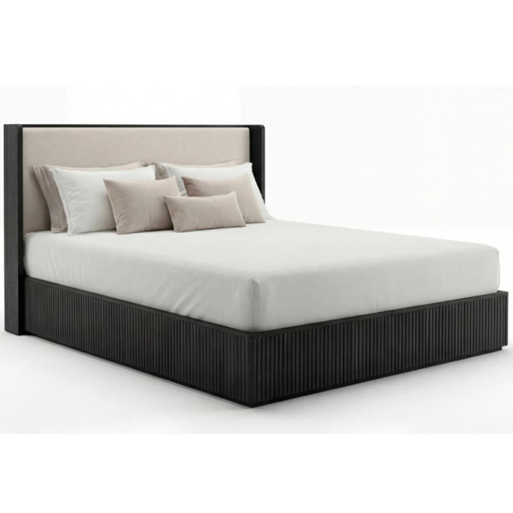 Bunbury Designer Black Bed - King