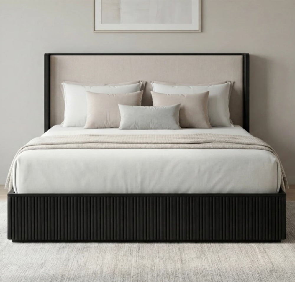 Bunbury Designer Black Bed - King
