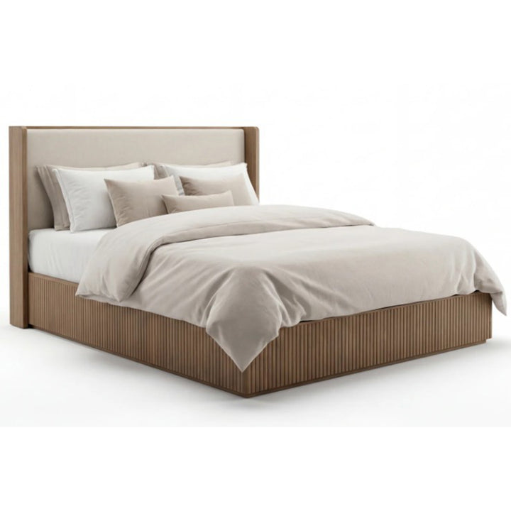Bunbury Designer Oak Bed - King