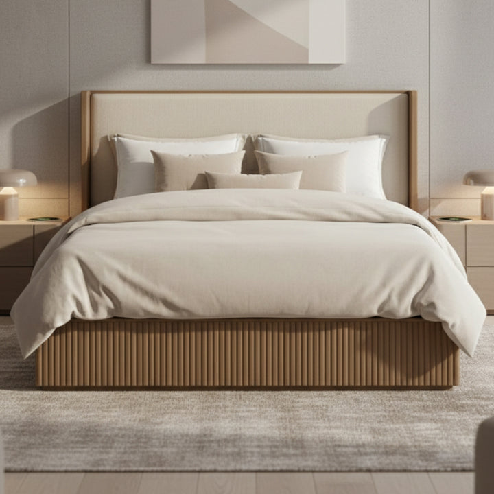 Bunbury Designer Oak Bed - King