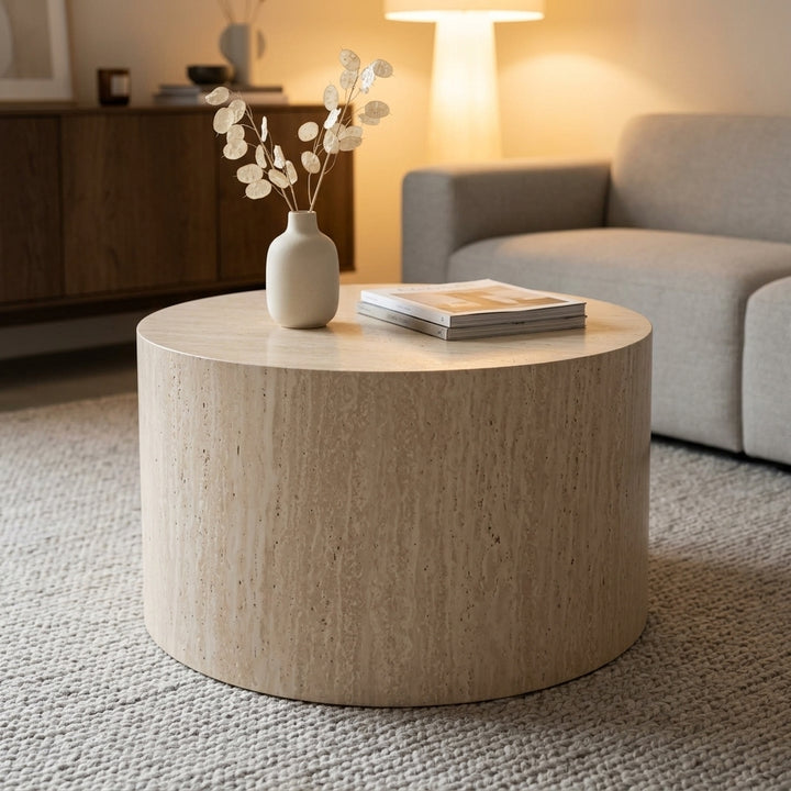 Buxton 80cm Round Coffee Table
