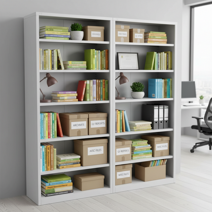 CV Open Steel Shelving Unit