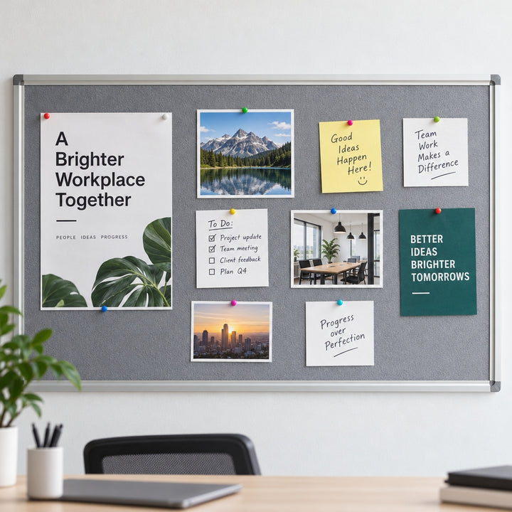 CV Standard Office Fabric Pinboard