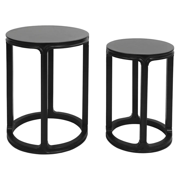 Cadie Nesting Side Tables - Black Online in Australia – Cassa Vida