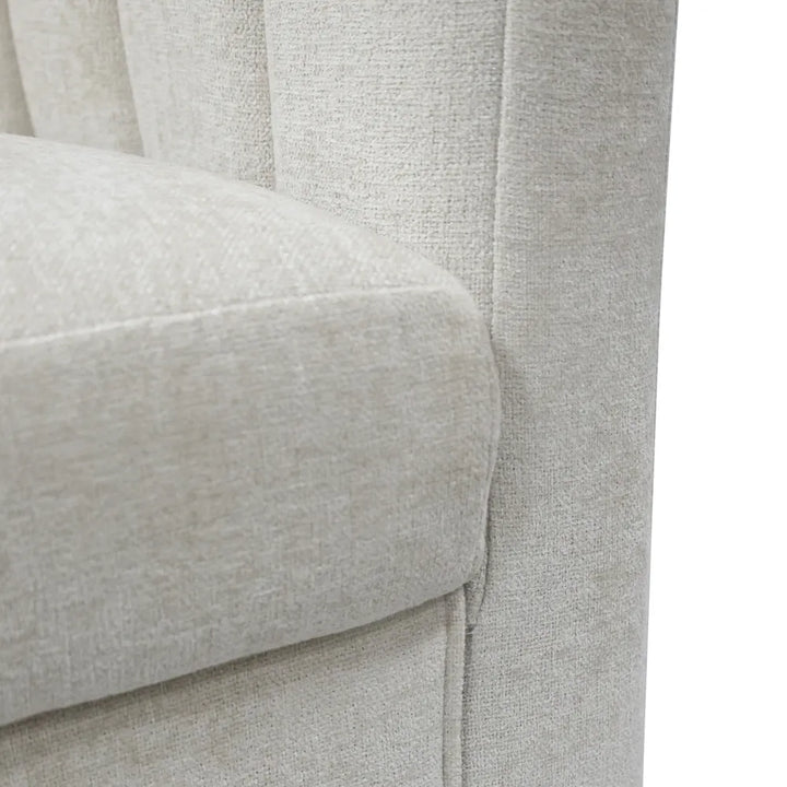 Cadman Swivel Armchair - Fawn Chenille