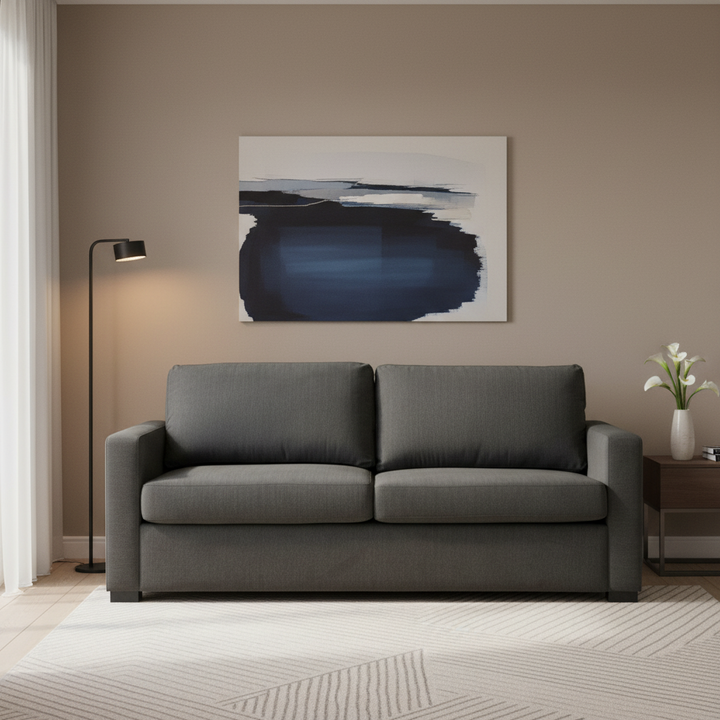 Calaca Fabric Sofa Bed - Charcoal