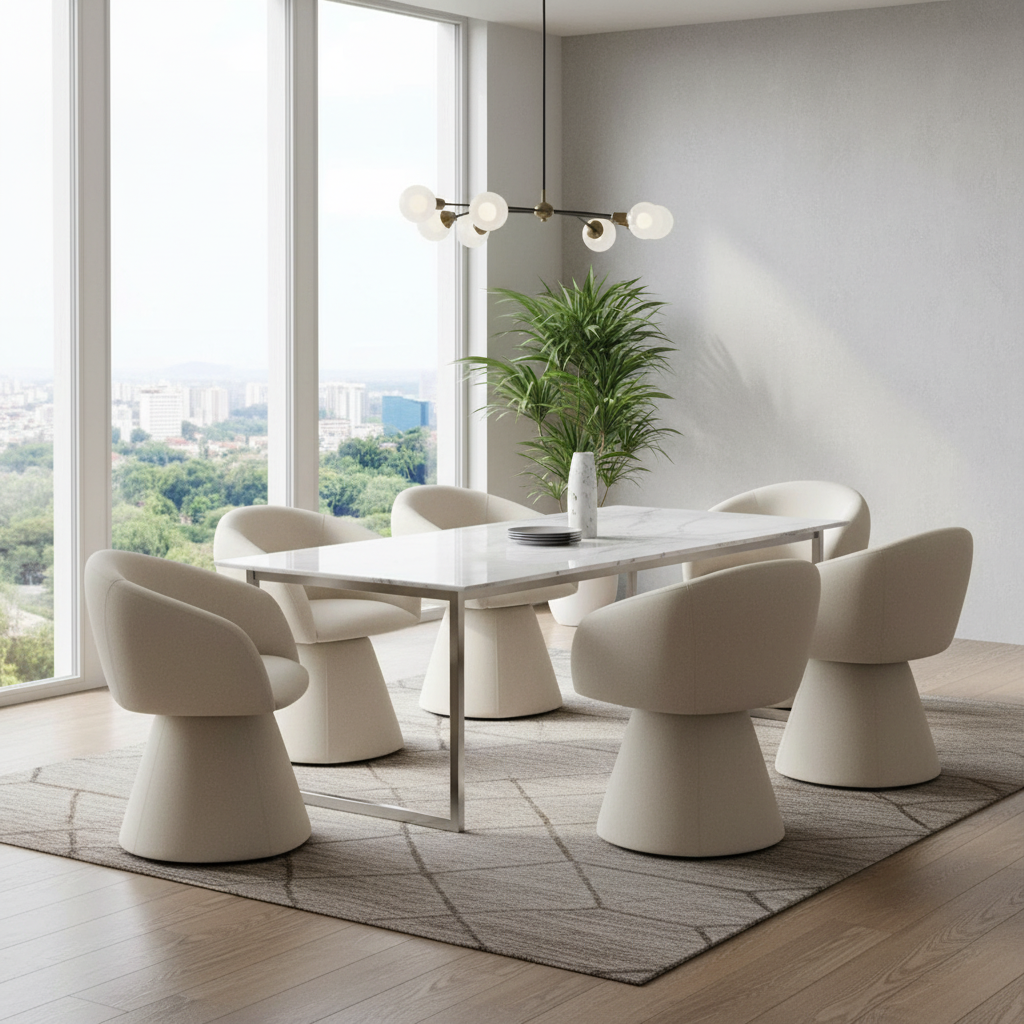 Calala Dining Chair - Off White