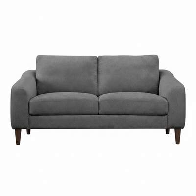 California 2 Seater Fabric Sofa - Slate