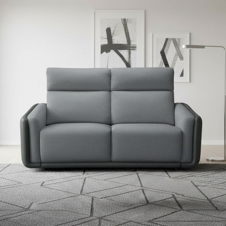 Canberra 2 Seater Fabric Recliner Sofa