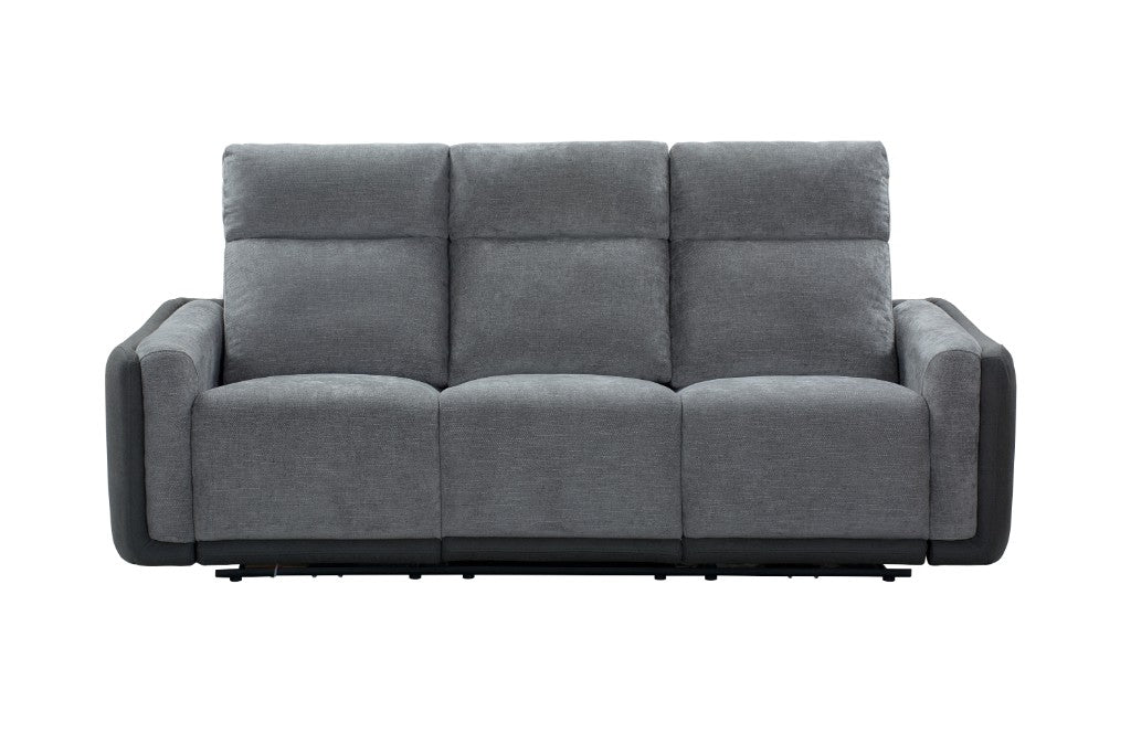 Canberra 3 Seater Fabric Recliner Sofa