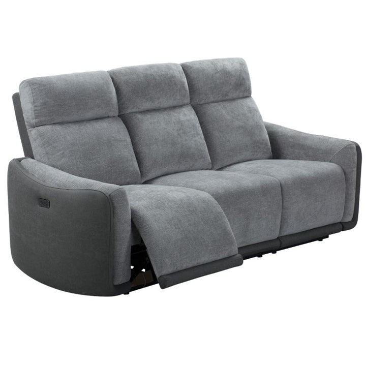 Canberra 3 Seater Fabric Recliner Sofa