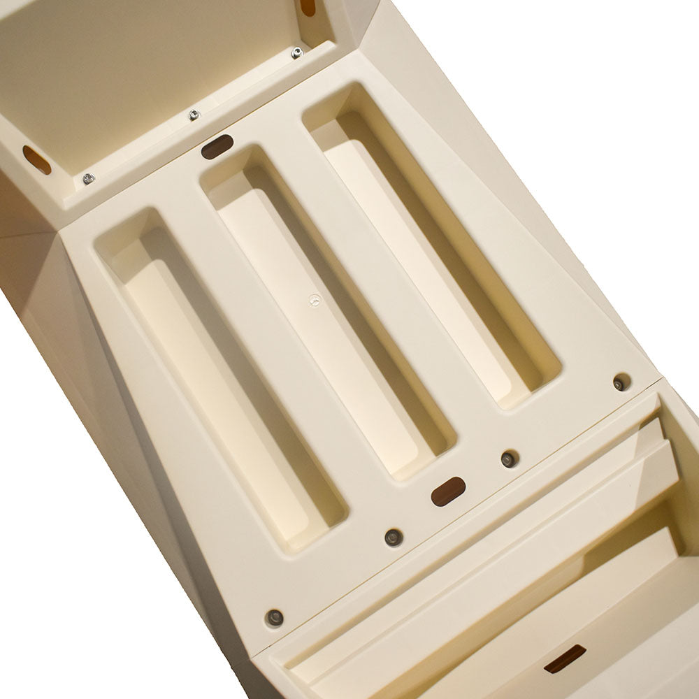 Cancún Premium Sun Lounger - Taupe