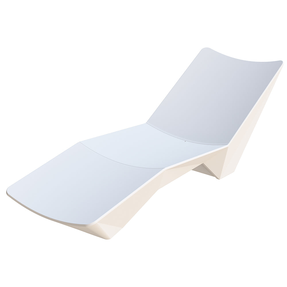 Cancún Premium Sun Lounger - White