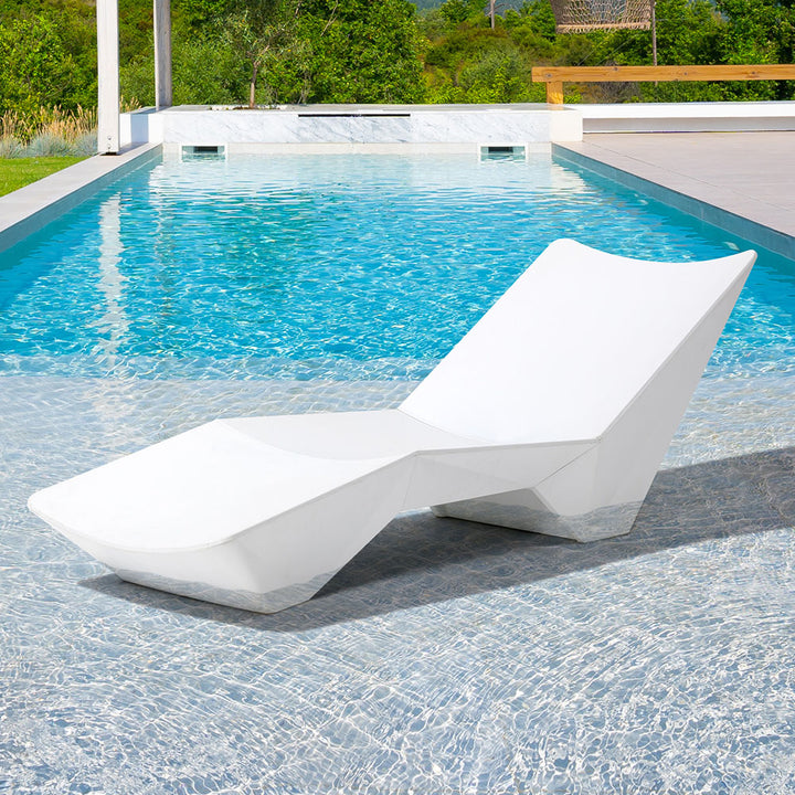 Cancún Premium Sun Lounger - White