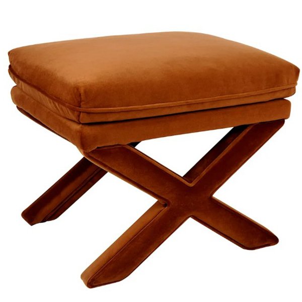 Candace Stool - Caramel Velvet