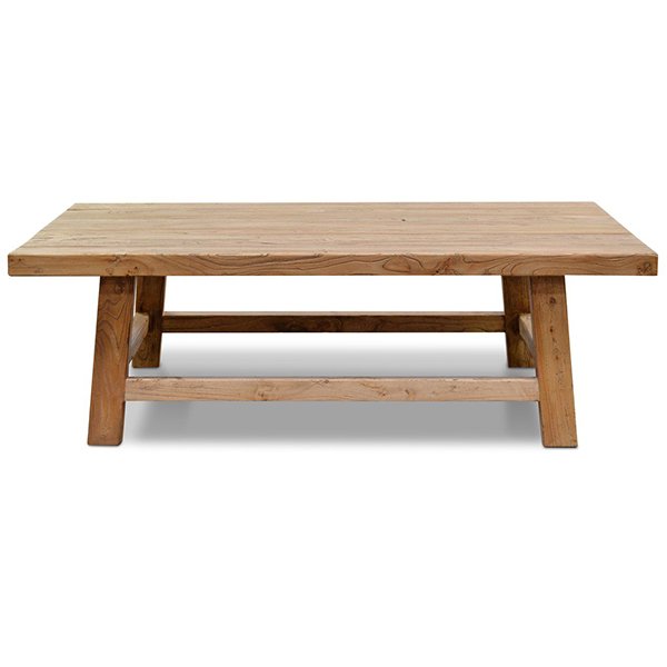 Canova 1.1m Reclaimed Wood Rectangular Coffee Table