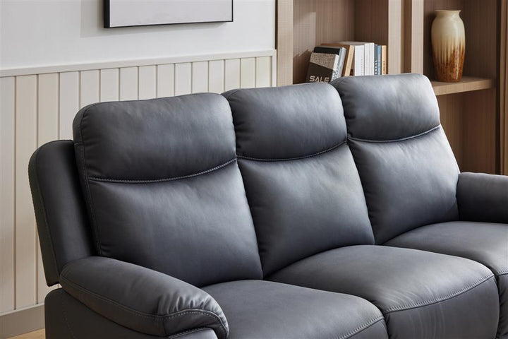 Capital 3-Piece Fabric Recliner Lounge Suite  - Anthracite