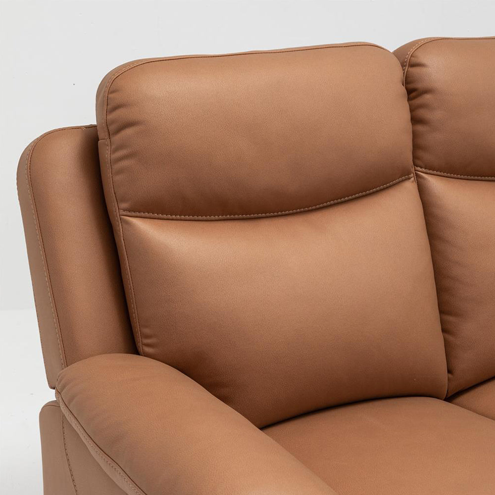 Capital 3-Piece Fabric Recliner Lounge Suite  - Tan