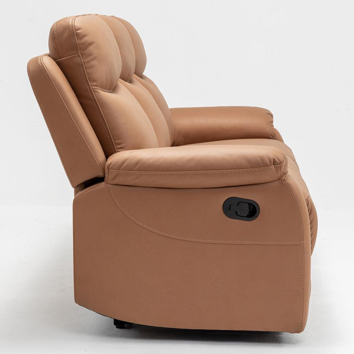 Capital 3-Piece Fabric Recliner Lounge Suite  - Tan