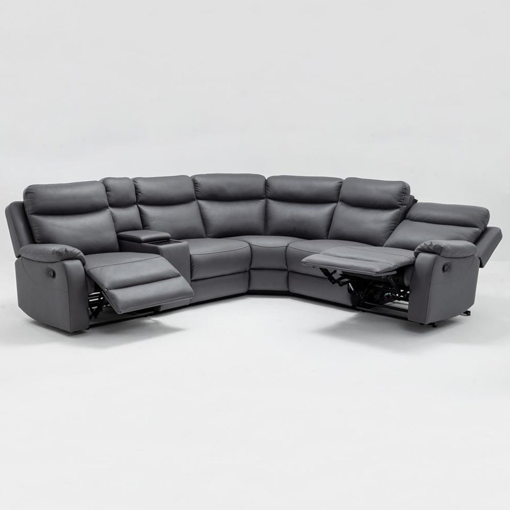 Capital Fabric Modular Corner Recliner Sofa  - Anthracite