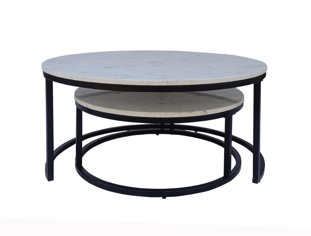 Modern nesting coffee table set
