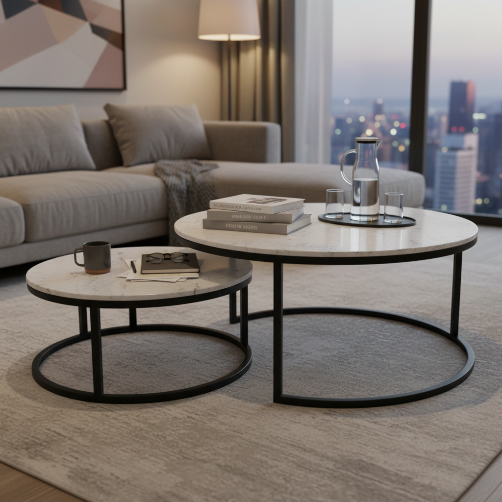 Capone Nesting Coffee Table Set