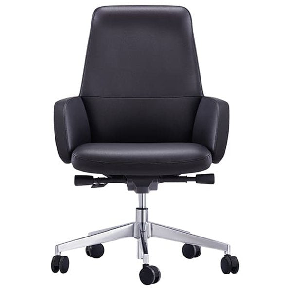 Captain Low Back Leather Executive Office Chair