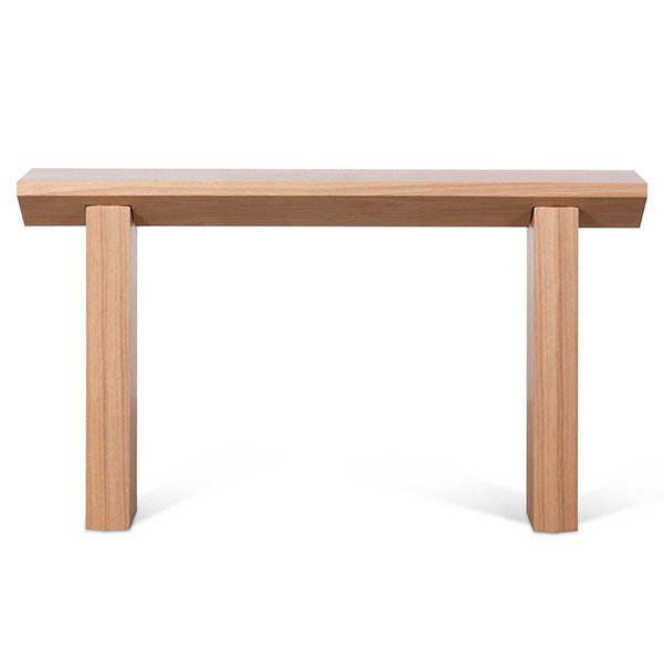 Carly 1.4m Oak Console Table - Natural