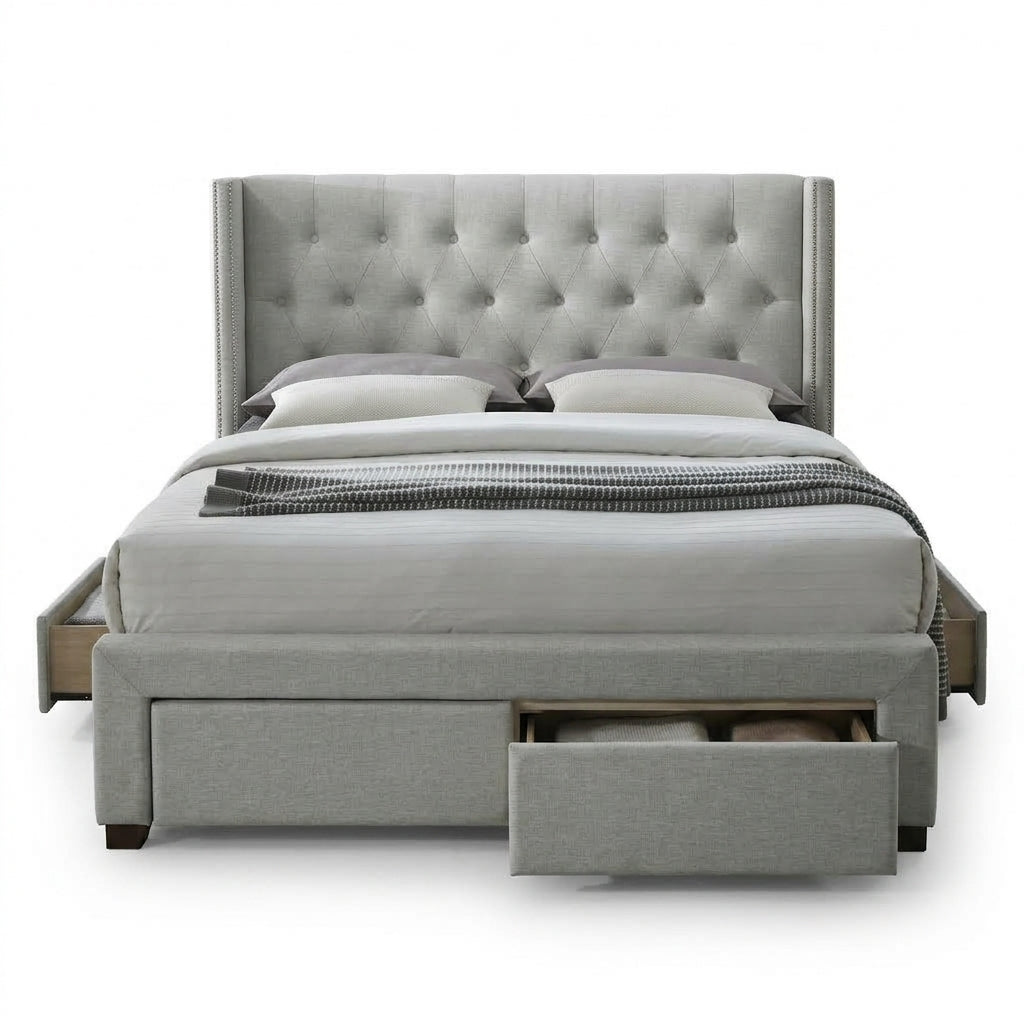 Carmen Storage King Bed