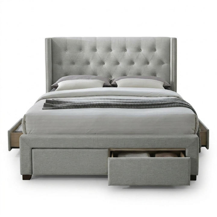 Carmen Storage King Bed