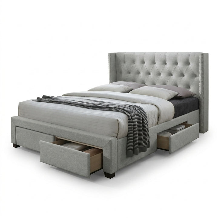 Carmen Storage King Bed