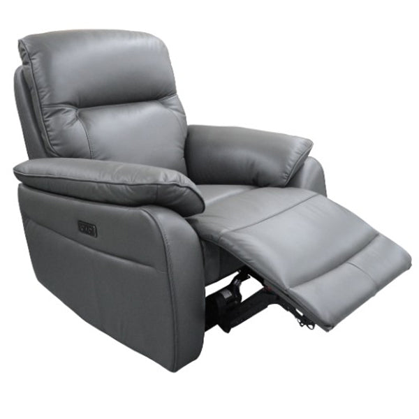 Carrick Electric Recliner Armchair - Graphite