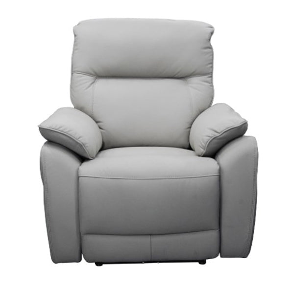 Carrick Electric Recliner Armchair - Silver