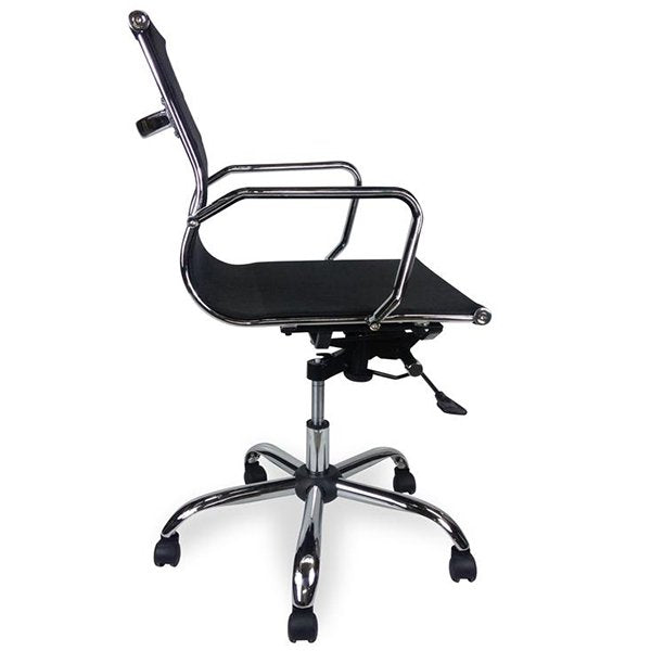 Carter Low Back Office Chair - Black Mesh