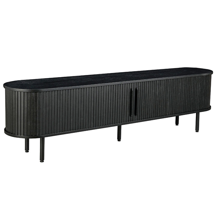 Castellow 2m TV Entertainment Unit - Full Black