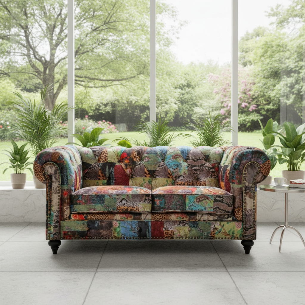 Celia 2 Seater Chesterfield Sofa