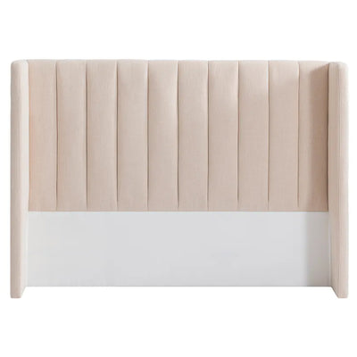 Central Park Queen Bedhead - Fawn Linen