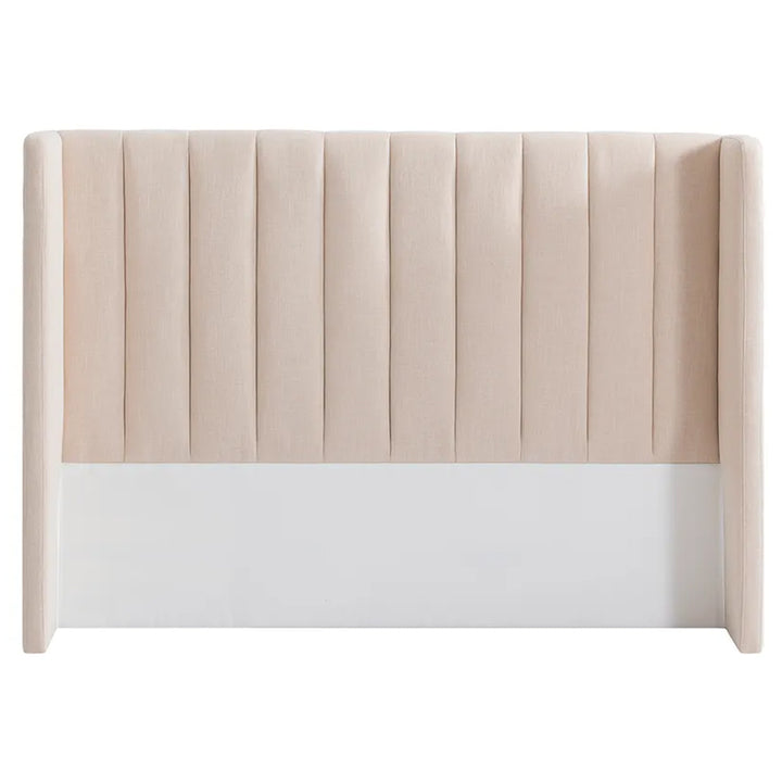 Central Park Queen Bedhead - Fawn Linen