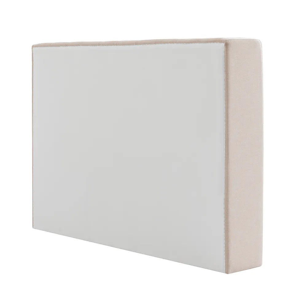 Central Park Queen Bedhead - Fawn Linen